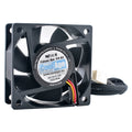 Quiet Cooling Fan 6cm 60mm 60x60x25mm DC12V 0.14A 3-Pin 2200 RPM - Chassis CPU Power Supply Fan for Computer Hardware