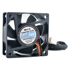 Quiet Cooling Fan 6cm 60mm 60x60x25mm DC12V 0.14A 3-Pin 2200 RPM - Chassis CPU Power Supply Fan for Computer Hardware