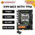 HUANANZHI X99-MD3 Motherboard — LGA 2011-3, DDR3 128GB, Dual M.2 NVMe, USB 3.0, ATX