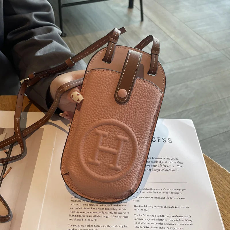 Mobile Phone Bag, Crossbody Small Bag, Women's Single Shoulder New Style, Stylish And High-end, Summer Small And Exquisite