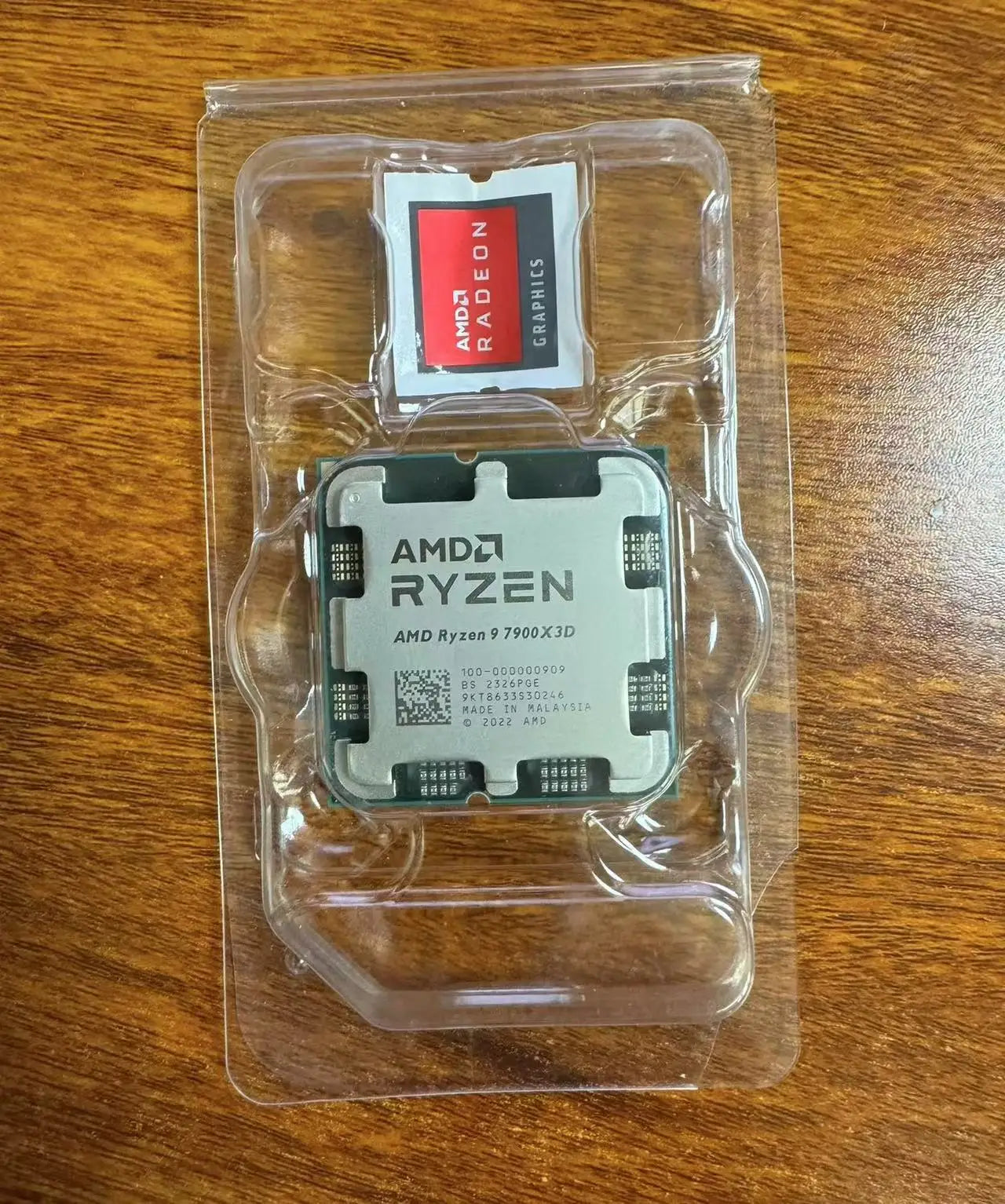 AMD Ryzen 7 7800X3D / 9800X3D / R9 7900X3D — AM5 Gaming CPU, Boxed with Integrated Graphics