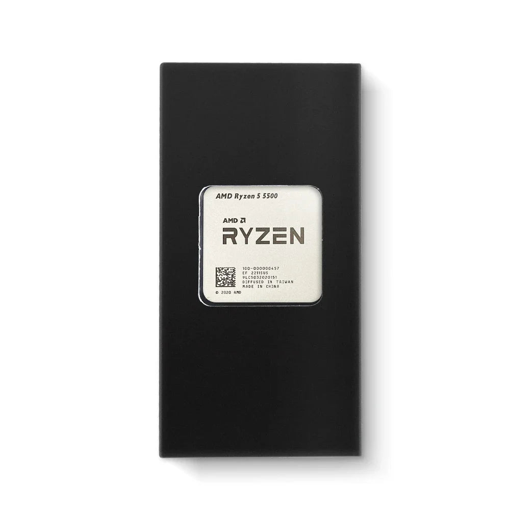 NEW AMD Ryzen 5 5500 Applicable to B550 3.6GHz 6-Core 12-Thread AM4 65W 7NM L3=16M R5 5500 Gaming Processor DDR4 No Fan