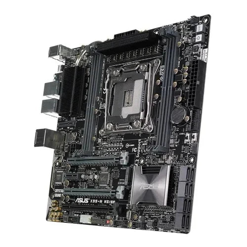 ASUS X99-M WS/SE Workstation Motherboard — LGA 2011-v3, DDR4, 64GB
