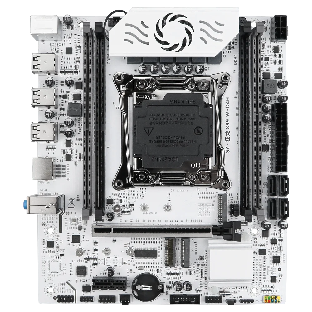 SOYO X99 Gaming Motherboard Kit LGA 2011-3 with E5 2630 V4 CPU DDR4 REG ECC Memory M.2 NAME Computer components Mainboard