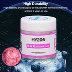 10g Thermal Paste Non-Conductive Thermal Compound Paste Heatsink Paste Heat Transfer Grease for IC/Processor/CPU/GPU/All Coolers