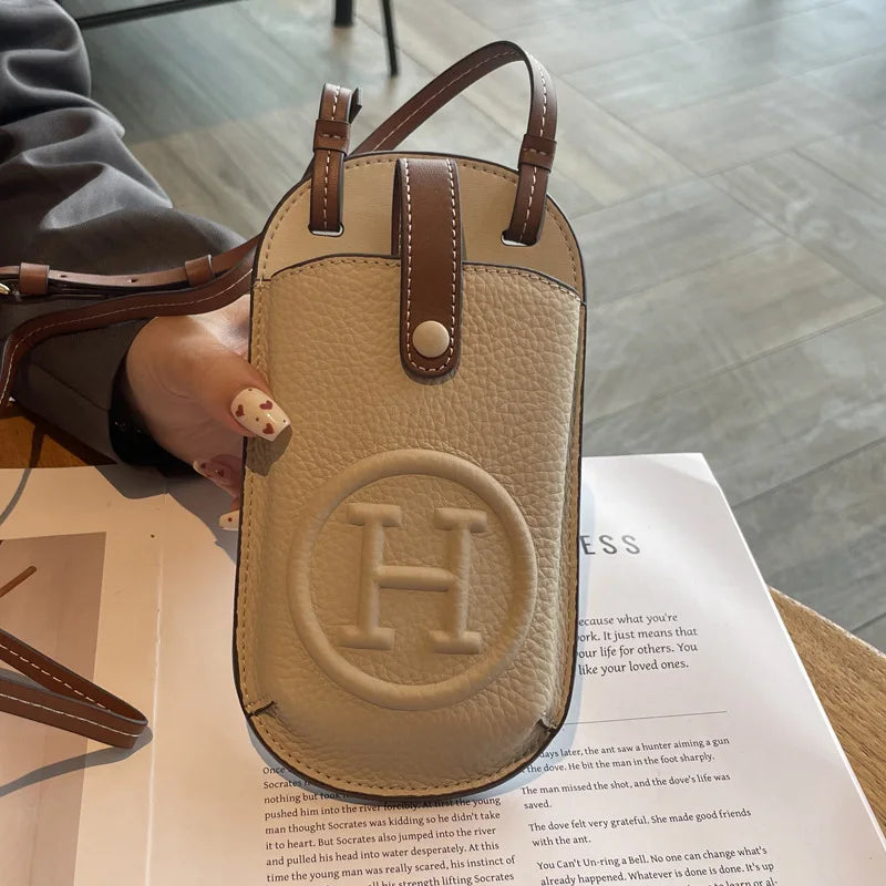 Mobile Phone Bag, Crossbody Small Bag, Women's Single Shoulder New Style, Stylish And High-end, Summer Small And Exquisite