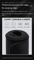 Red and black art landscapes large Mouse Pad anti-slip Durable Desk Mat offices accessories keyboard mouse mat tapis de bureau