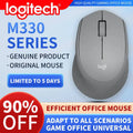 Logitech M330 Silent Wireless Office Mouse — Compact, Quiet, Comfortable
