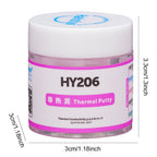 10g Thermal Paste Non-Conductive Thermal Compound Paste Heatsink Paste Heat Transfer Grease for IC/Processor/CPU/GPU/All Coolers