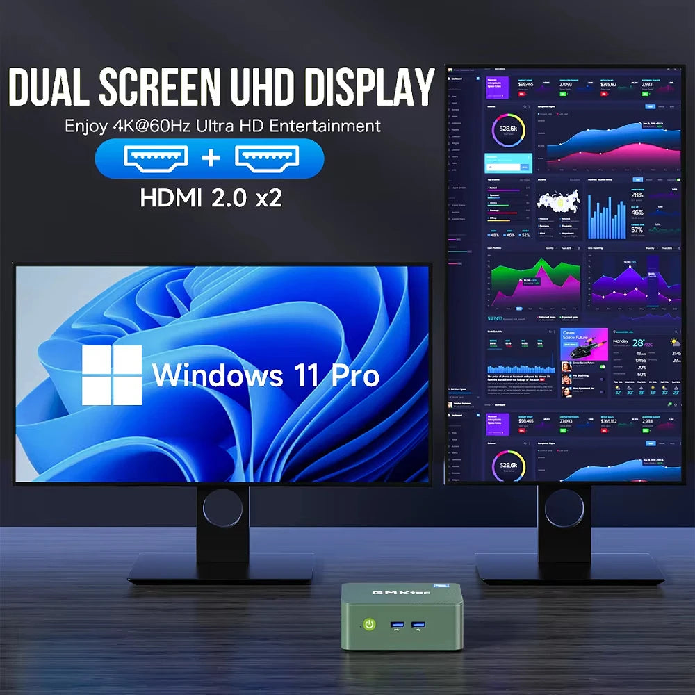 GMKtec G3 Mini PC — Intel N100, 16GB RAM, 512GB SSD