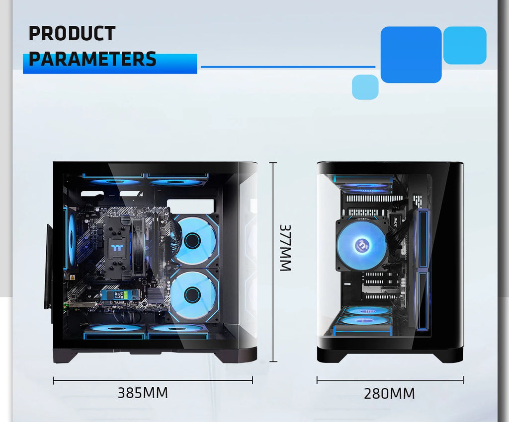 YEAH MAGIC Gaming Desktop — AMD Ryzen 5 5600GT, 16GB DDR4, 1TB SSD