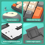 Shipadoo Wireless Keyboard and Mouse Combo Set Gaming Wireless Laptop Desktop Computer Office Accessories Free Wireless Mouse