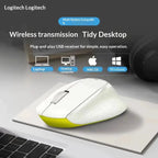 Logitech M330 Silent Wireless Office Mouse — Compact, Quiet, Comfortable
