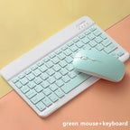 Ultra-Slim Bluetooth-compatible Keyboard Portable Mini Wireless Keyboard for iPad iPhone Tablet Phone Smartphone iOS Android Win