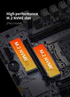 QIYIDA X99 Motherboard kit set LGA 2011-3 Xeon E5 2640 V4 CPU DDR4 16GB PC4 REG ECC Memory NVME M.2 PCI16x3.0 M-ATX