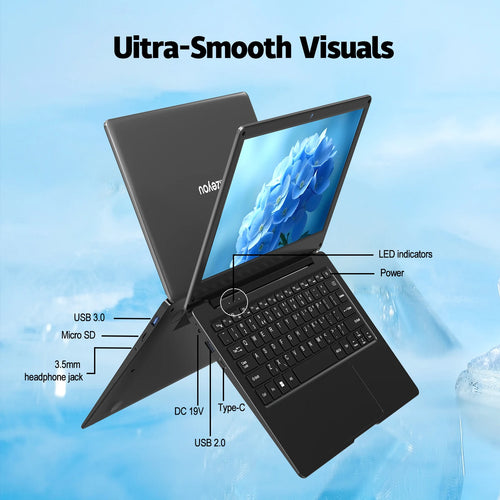 11.6" Compact Laptop (N4000, 64GB eMMC)