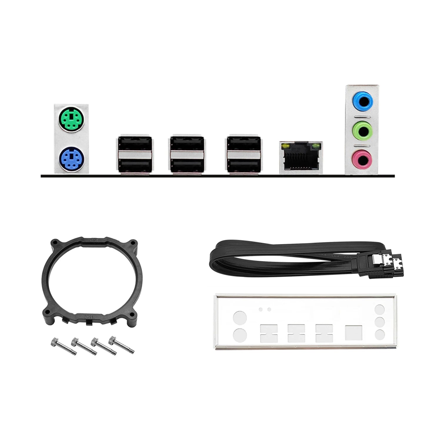 MACHINIST PR8-H X99 Motherboard Kit LGA 2011-3 Xeon E5 2676 V3 CPU Processor 2pcs*8GB=16GB DDR3 ECC Memory RAM M.2 NVME/SATA