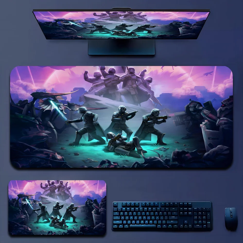 H-Helldiver s 2 Mousepad Boy Pad Natural Rubber Gaming mousepad Desk Mat Size for Gameing World of tanks CS GO Zelda