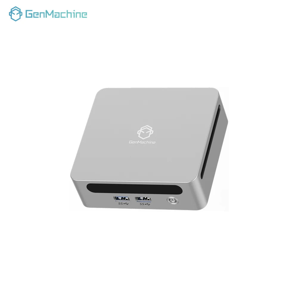 GenMachine Mini PC — AMD Ryzen 7 5800U, 16GB DDR4, 512GB SSD, WiFi 6, Windows 11