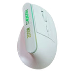 Warvank VM1 Vertical Wireless Mouse — Ergonomic, 1600 DPI, Rechargeable, Silent