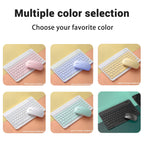 Ultra-Slim Bluetooth-compatible Keyboard Portable Mini Wireless Keyboard for iPad iPhone Tablet Phone Smartphone iOS Android Win