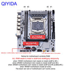 QIYIDA X99 Motherboard kit set LGA 2011-3 Xeon E5 2640 V4 CPU DDR4 16GB PC4 REG ECC Memory NVME M.2 PCI16x3.0 M-ATX