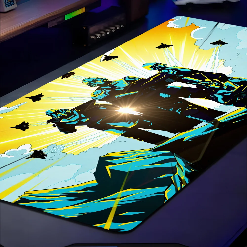 H-Helldiver s 2 Mousepad Boy Pad Natural Rubber Gaming mousepad Desk Mat Size for Gameing World of tanks CS GO Zelda