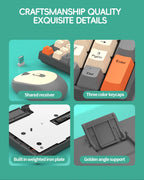 Shipadoo Wireless Keyboard and Mouse Combo Set Gaming Wireless Laptop Desktop Computer Office Accessories Free Wireless Mouse