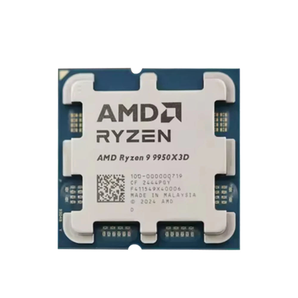 NEW AMD Ryzen 9 9950X3D Gaming CPU Processor 16-Core 32-Thread 5.7GHz 144MB Cache TDP 170W R9 9950X3D Socket AM5 no fan