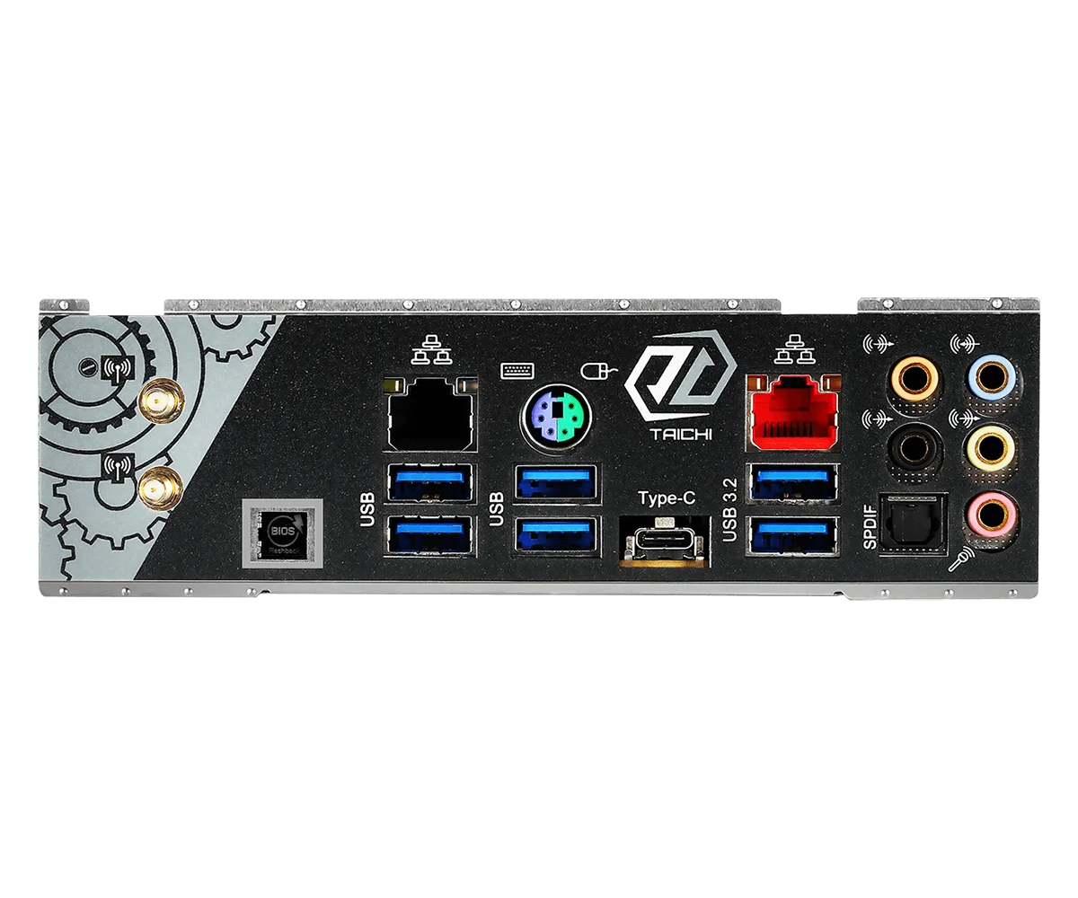 ASRock TRX40 Taichi Motherboard ATX AMD TRX40 Socket sTRX4 DDR4 SATA3 M.2 SPDIF WIFI for 3rd Gen AMD Ryzen Processors