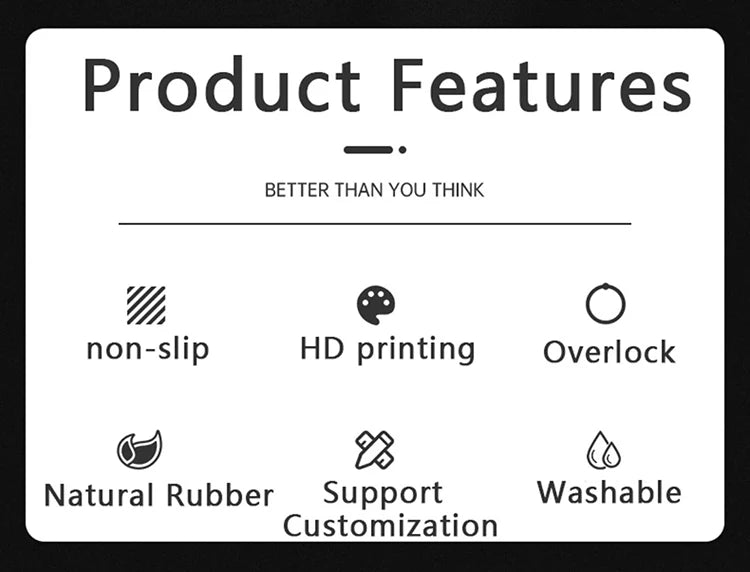 Red and black art landscapes large Mouse Pad anti-slip Durable Desk Mat offices accessories keyboard mouse mat tapis de bureau