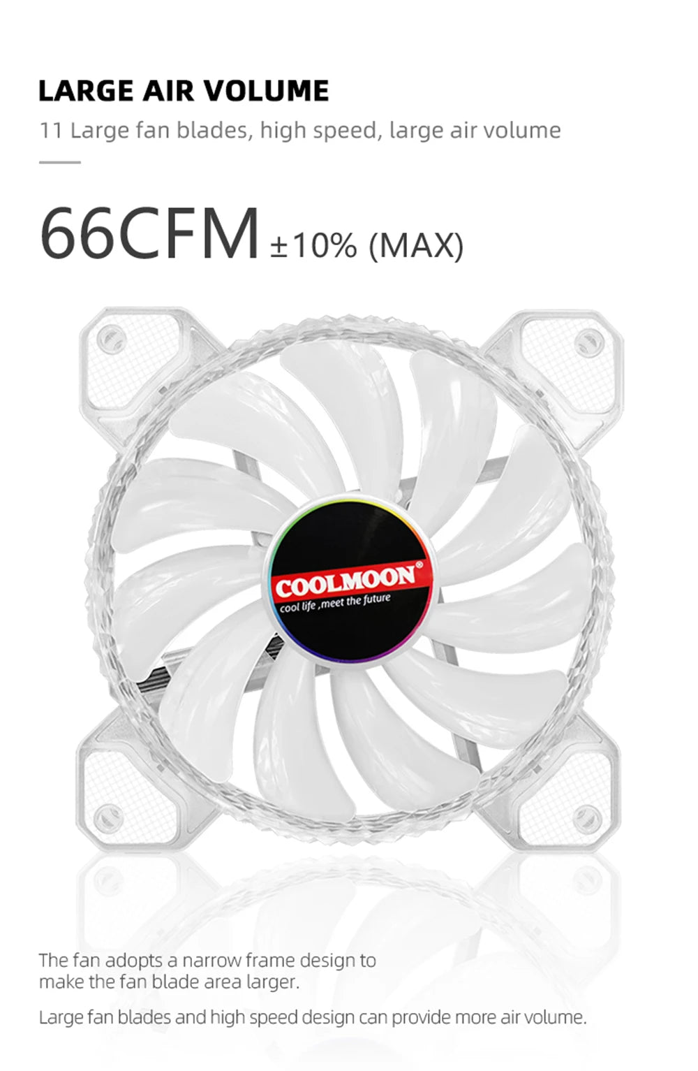 Coolmoon 12CM ARGB Fan PWM Control 5V ARGB 3Pin Chassis Heatsink Quiet Fan AURA SYNC 4Pin for PC Case Water Cooler CPU Radiator