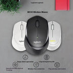 Logitech M330 Silent Wireless Office Mouse — Compact, Quiet, Comfortable