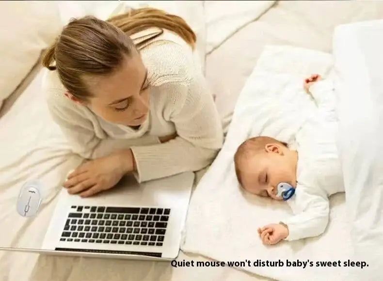 Logitech M330 Silent Wireless Office Mouse — Compact, Quiet, Comfortable