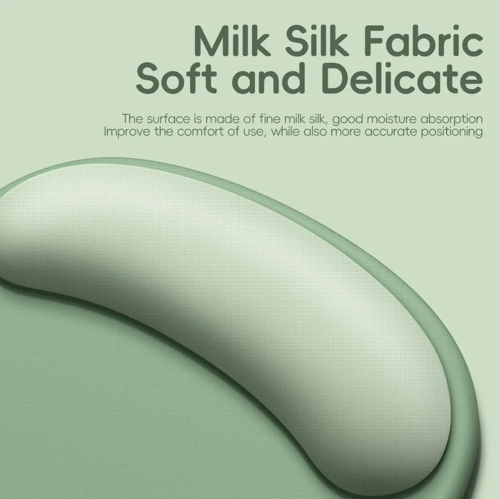 Durable Non-Slip Gradient Mouse Pad Soft Silicone Comfortable Wrist Rest Smooth Surface Desktop Wrist Support Computer Desktop
