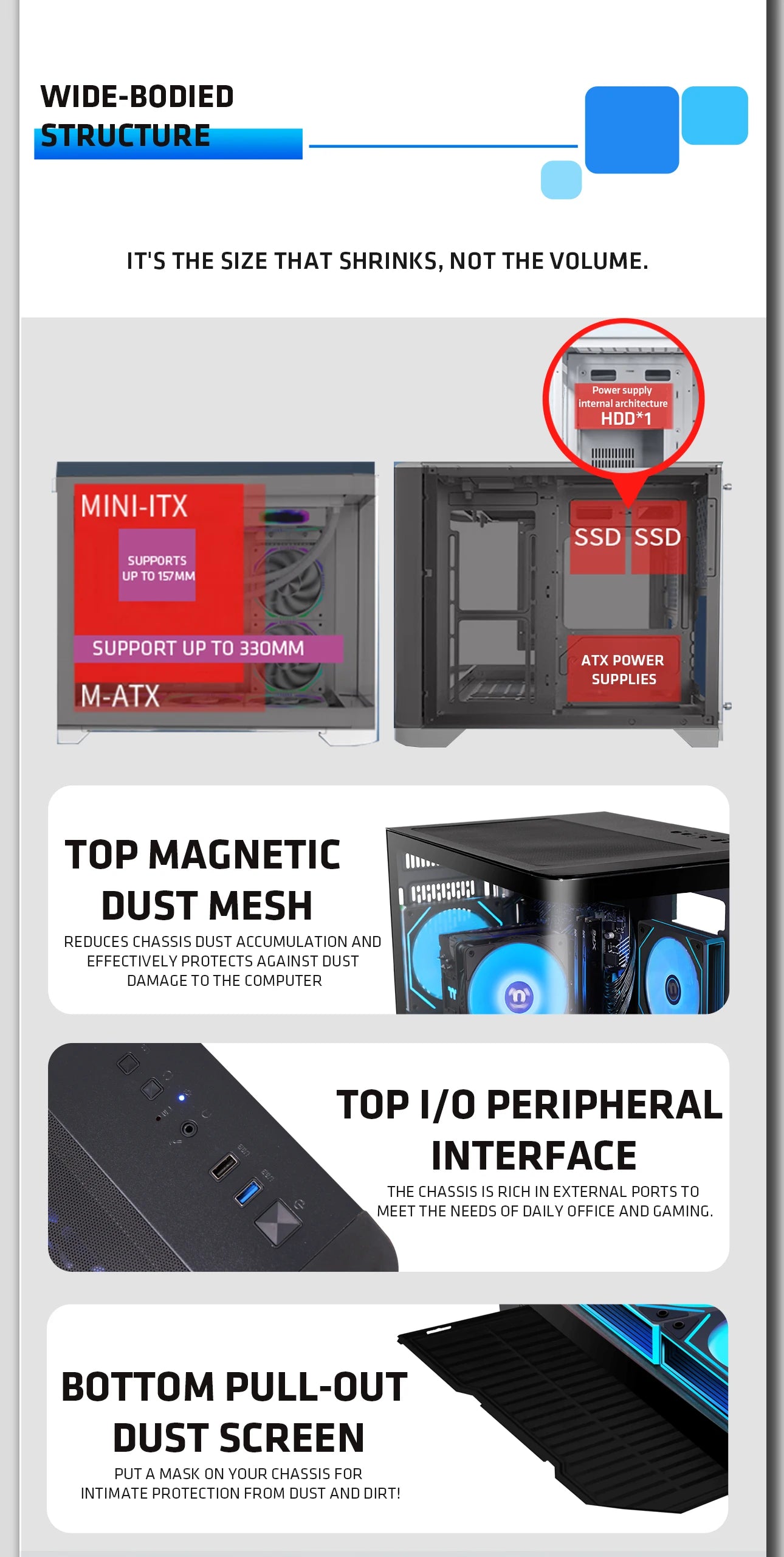 YEAH MAGIC Gaming Desktop — AMD Ryzen 5 5600GT, 16GB DDR4, 1TB SSD