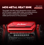 JIESHUO X99-JS11 Motherboard Set for Gaming with Xeon E5-2680 V4 Processor Compatible with DDR4 2133MHz Dual-Channel RAM & WiFi