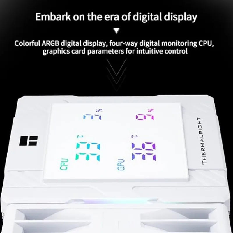 Thermalright Peerless Assassin 120 Digital ARGB WHITE CPU Cooler Double Tower Air Cooler for AM4 AM5 Intel 1700/1851/115X/1200