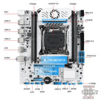 SOYO X99 Gaming Motherboard Kit LGA 2011-3 with E5 2630 V4 CPU DDR4 REG ECC Memory M.2 NAME Computer components Mainboard