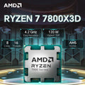 AMD Ryzen 7 7800X3D — 8-Core 16-Thread AM5 CPU, 4.2GHz, 96MB 3D V-Cache, 120W