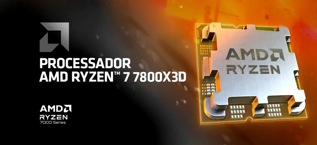 AMD Ryzen 7 7800X3D — 8-Core 16-Thread AM5 CPU, 4.2GHz, 96MB 3D V-Cache, 120W