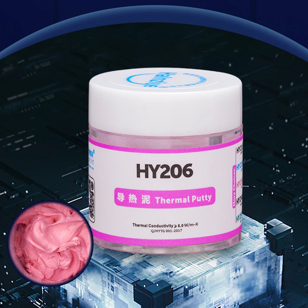 10g Thermal Paste Non-Conductive Thermal Compound Paste Heatsink Paste Heat Transfer Grease for IC/Processor/CPU/GPU/All Coolers